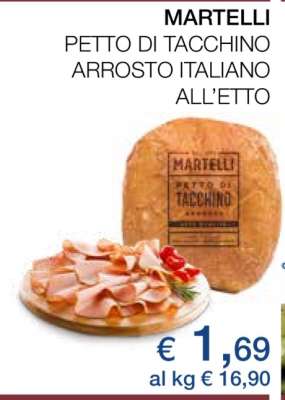 Martelli Petto di Tacchino Arrosto Italiano