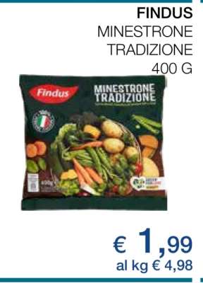 FINDUS MINESTRONE TRADIZIONE