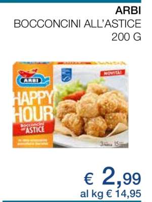 ARBI Bocconcini all'Astice