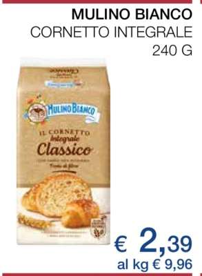 MULINO BIANCO CORNETTO INTEGRALE