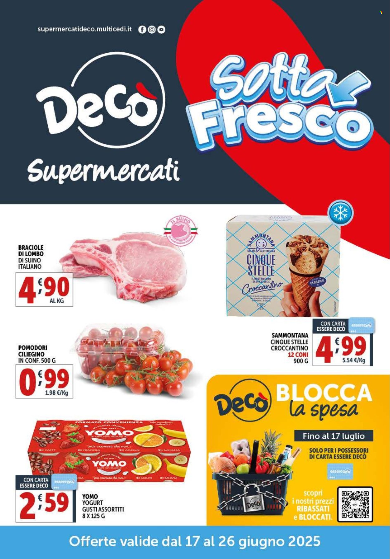 Volantino Deco - 17/6/2025 - 26/6/2025. Pagina 1
