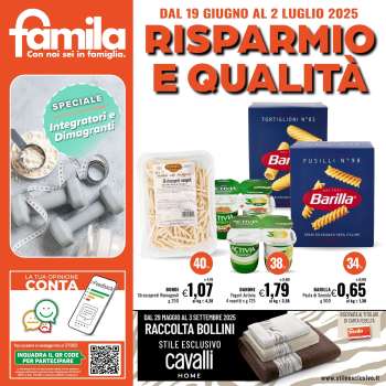 Volantino Famila - 19/6/2025 - 2/7/2025.