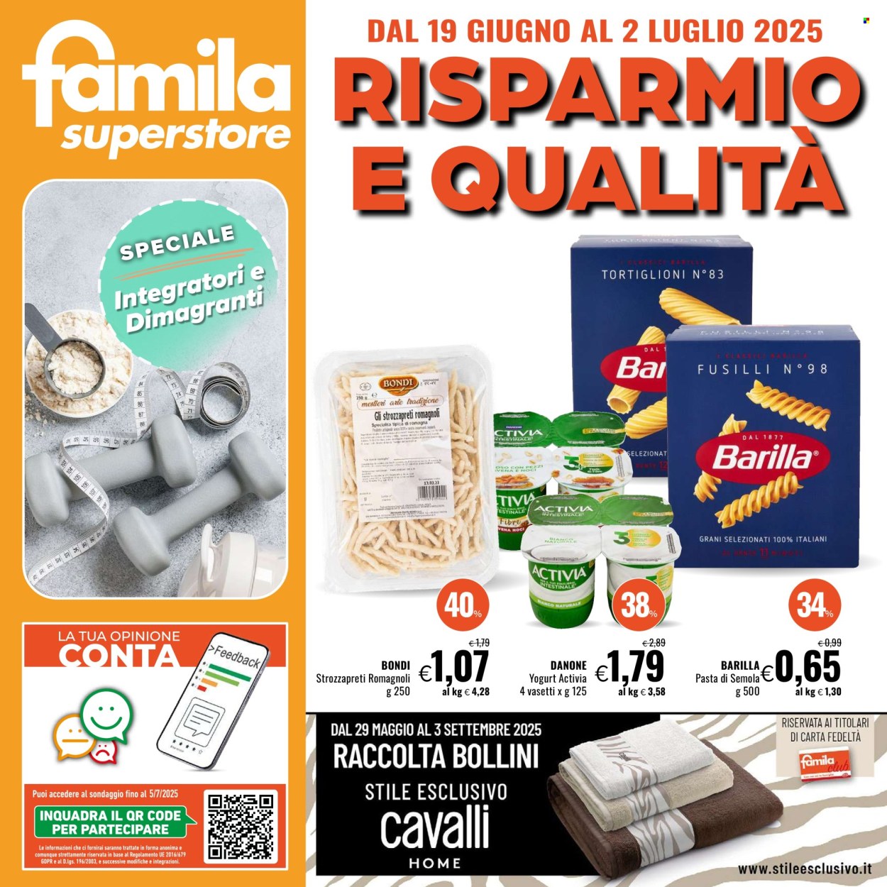 Volantino Famila - 19/6/2025 - 2/7/2025. Pagina 1