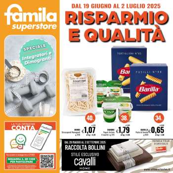Volantino Famila - 19/6/2025 - 2/7/2025.