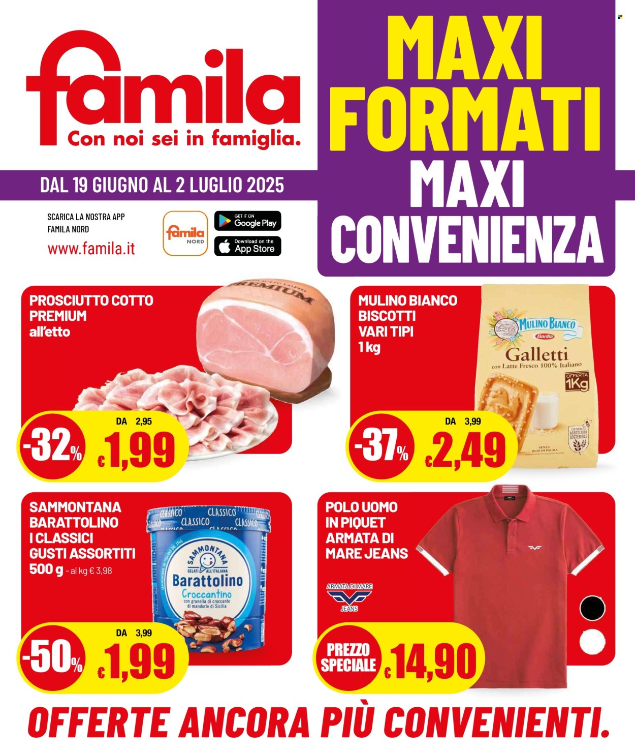 Volantino Famila - 19/6/2025 - 2/7/2025. Pagina 1