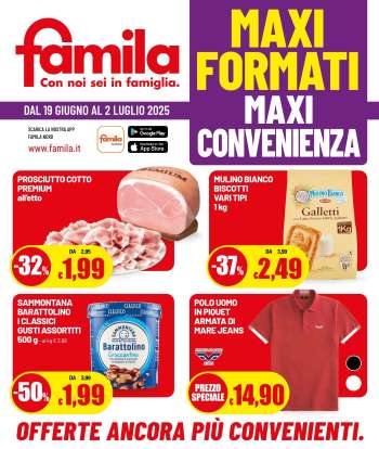 Volantino Famila - 19/6/2025 - 2/7/2025.