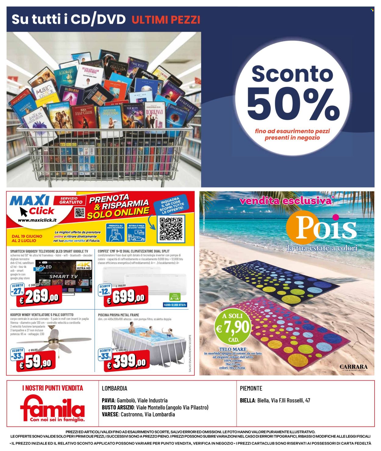 Volantino Famila - 19/6/2025 - 2/7/2025. Pagina 24