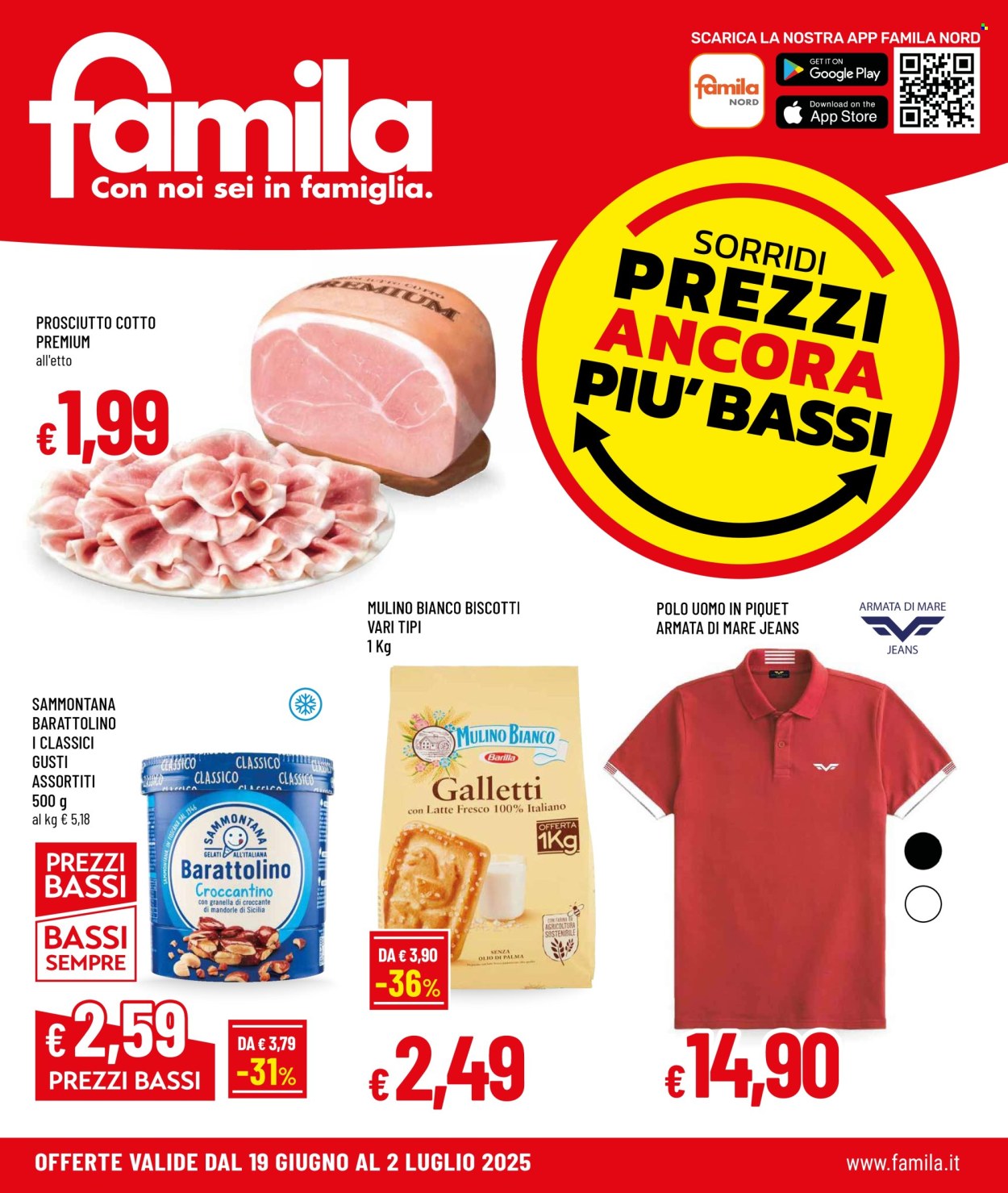 Volantino Famila - 19/6/2025 - 2/7/2025. Pagina 1