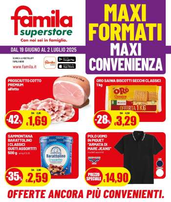 Volantino Famila - 19/6/2025 - 2/7/2025.