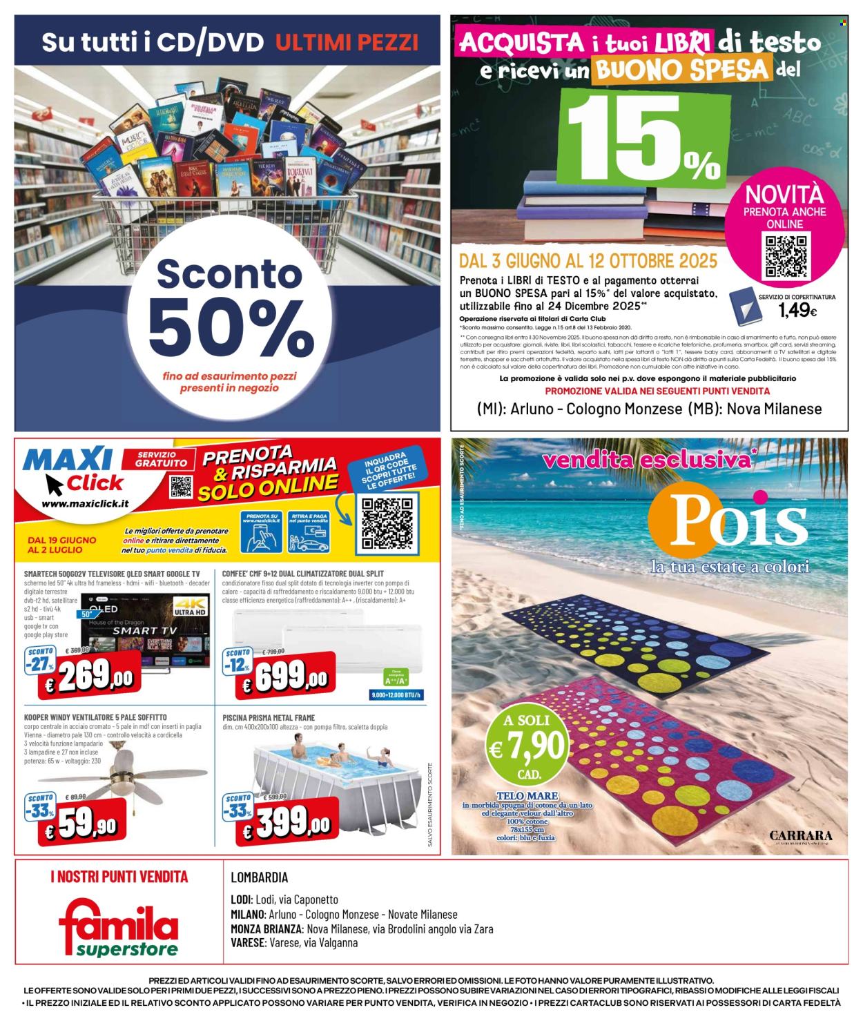Volantino Famila - 19/6/2025 - 2/7/2025. Pagina 24