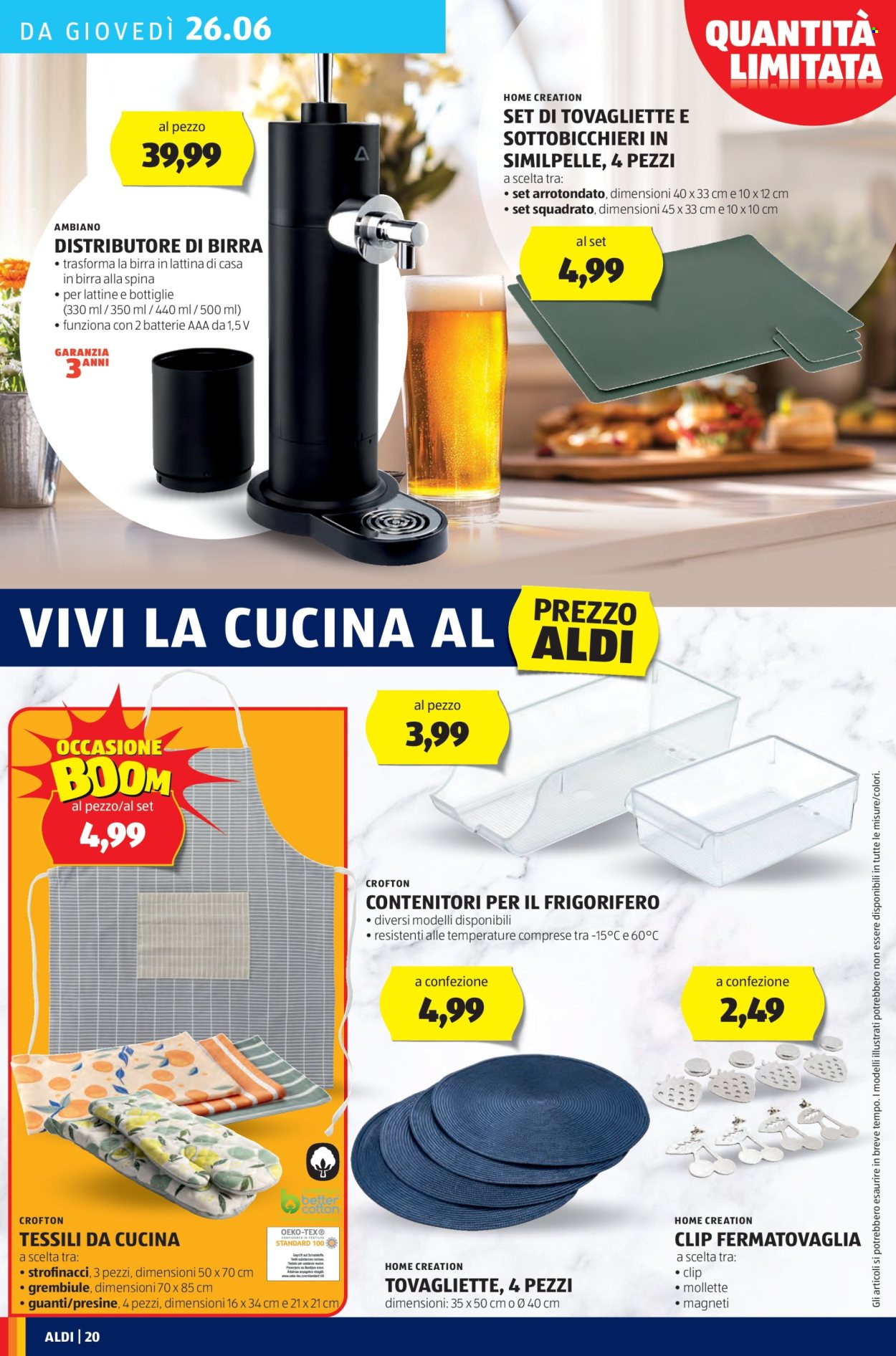 Volantino Aldi - 23/6/2025 - 29/6/2025. Pagina 20
