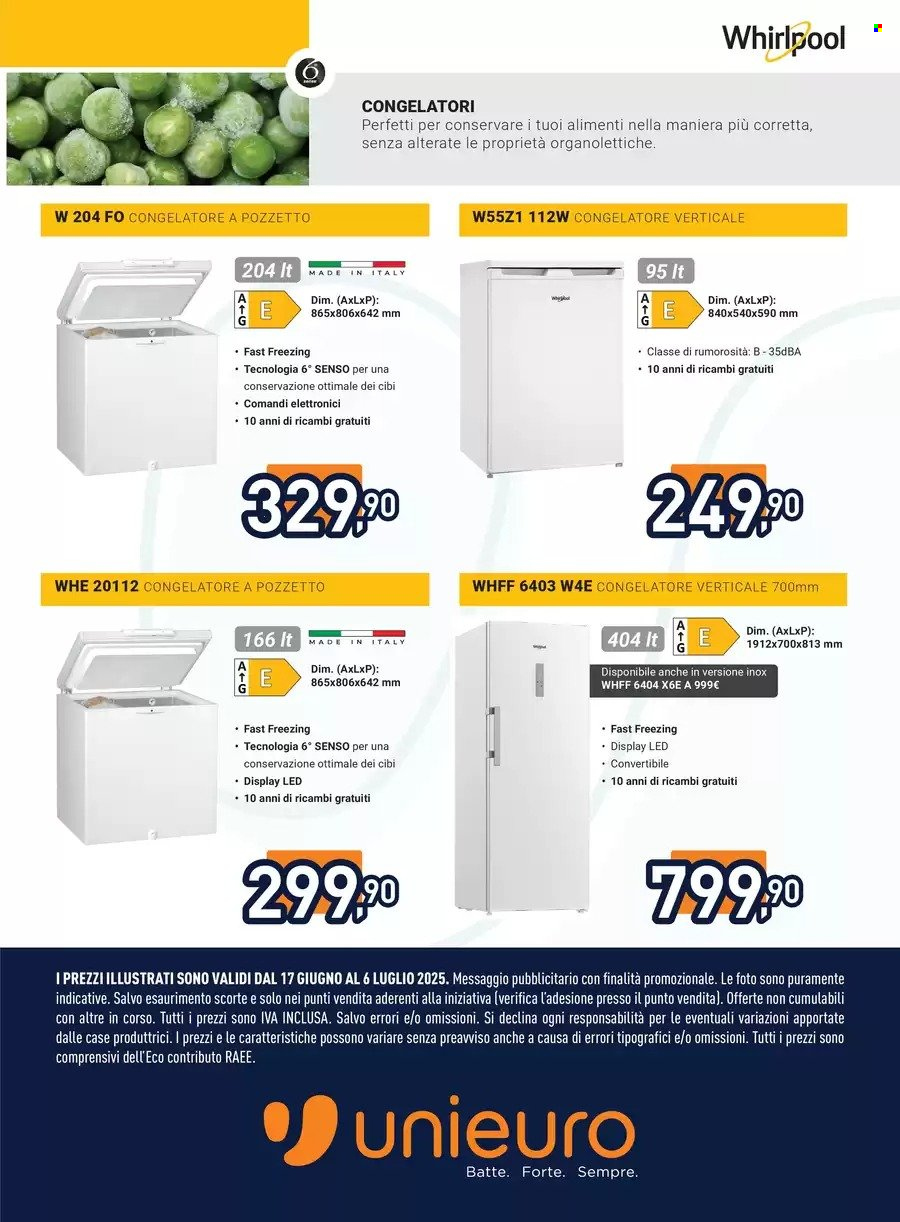 Volantino Unieuro - 17/6/2025 - 6/7/2025. Pagina 5