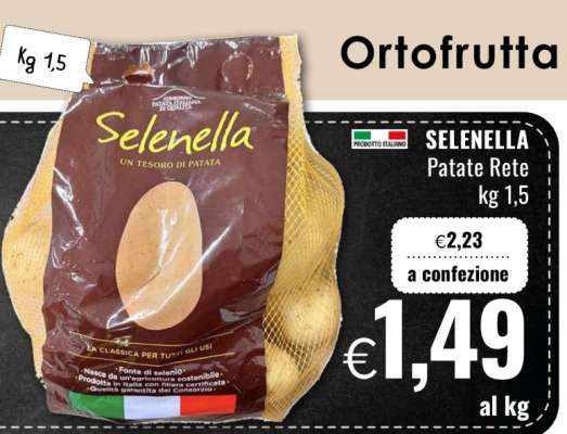SELENELLA Patate Rete kg 1,5