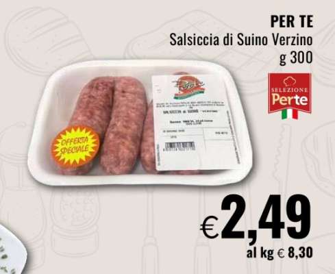Salsiccia Di Suino Verzino