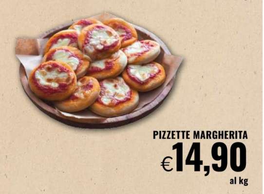 Pizzette Margherita