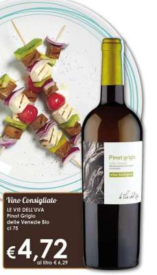LE VIE DELL'UVA Pinot Grigio delle Venezie Bio