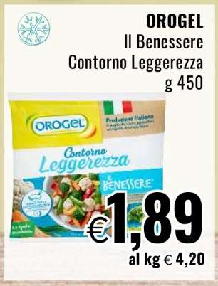 OROGEL Il Benessere Contorno Leggerezza