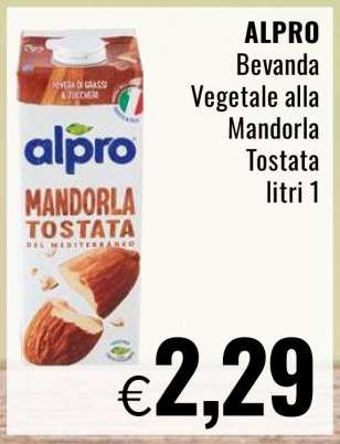 ALPRO Bevanda Vegetale alla Mandorla Tostata