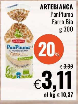 ARTEBIANCA PanPiuma Farro Bio
