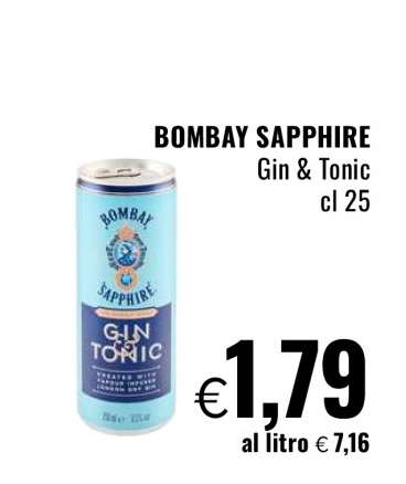 BOMBAY SAPPHIRE Gin & Tonic