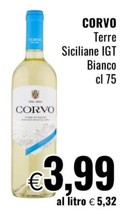 CORVO TERRE SICILIANE IGT BIANCO