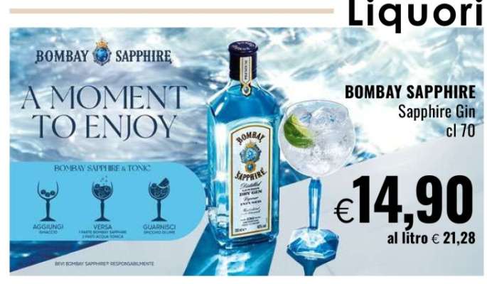 BOMBAY SAPPHIRE Sapphire Gin