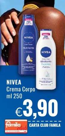 NIVEA CREMA CORPO