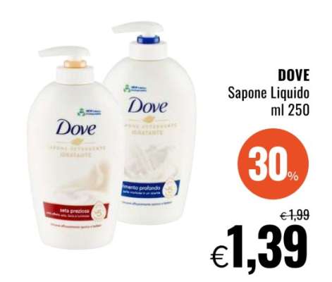 DOVE Sapone Liquido ml 250