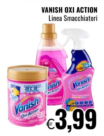 Vanish Oxi Action
