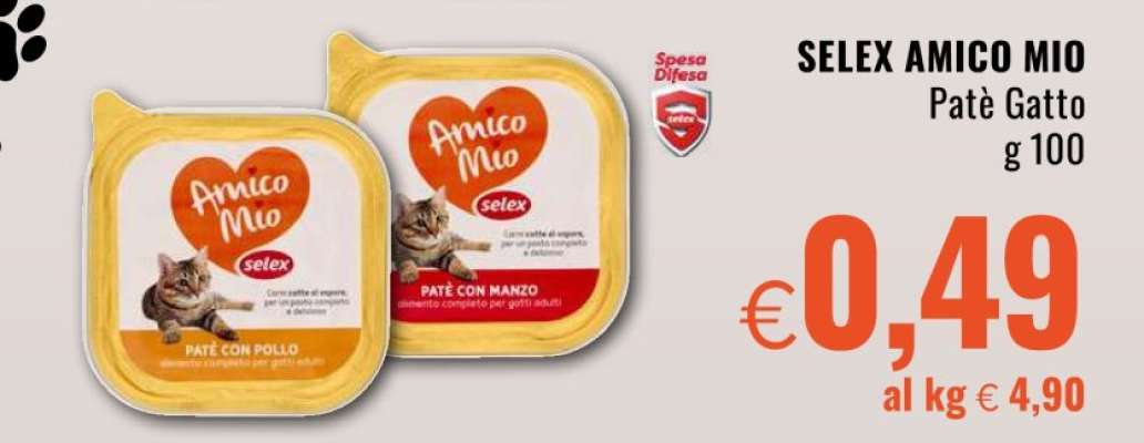SELEX AMICO MIO Patè Gatto