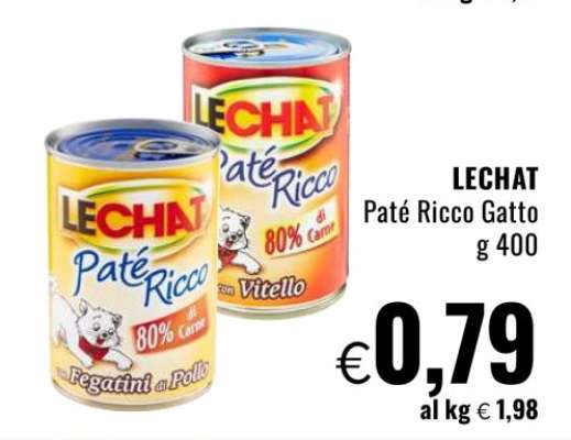 LECHAT Paté Ricco Gatto