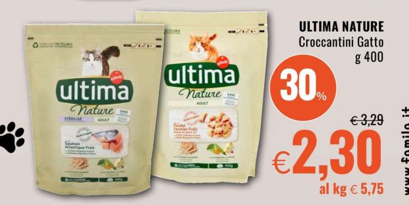 ULTIMA NATURE Croccantini Gatto