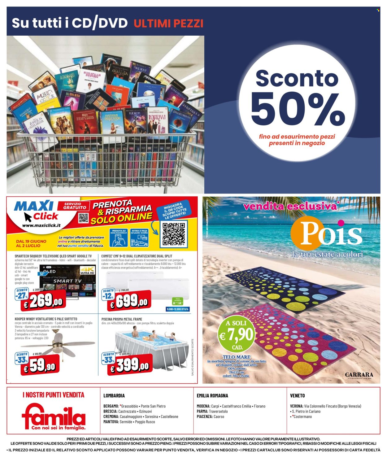 Volantino Famila - 19/6/2025 - 2/7/2025. Pagina 24