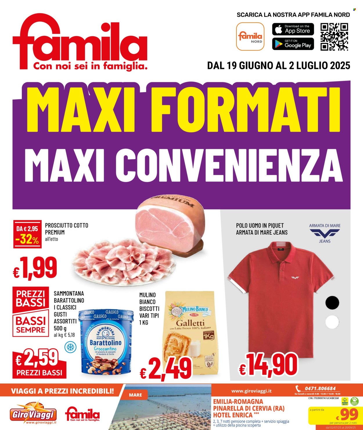 Volantino Famila - 19/6/2025 - 2/7/2025. Pagina 1