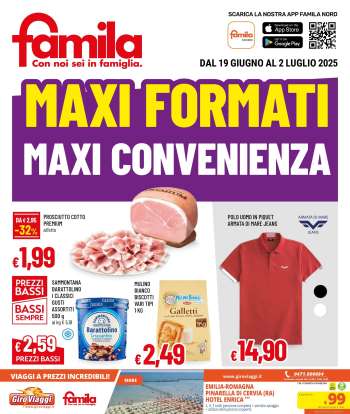 Volantino Famila - 19/6/2025 - 2/7/2025.