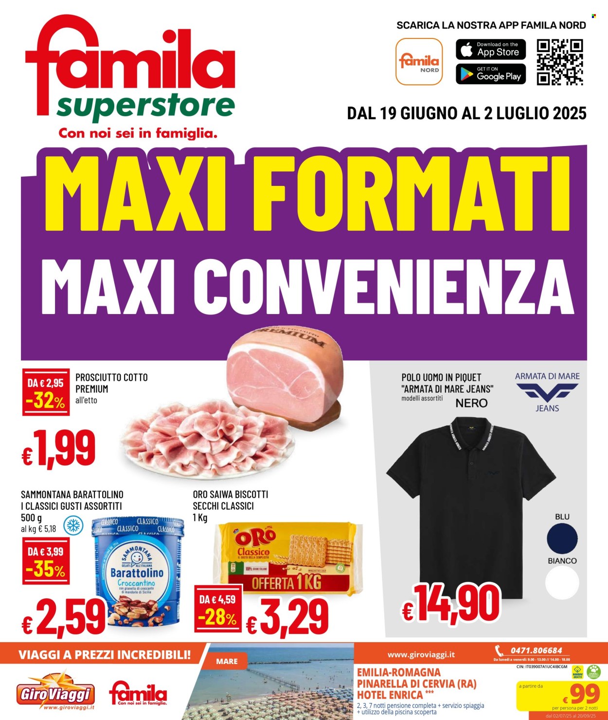 Volantino Famila - 19/6/2025 - 2/7/2025. Pagina 1