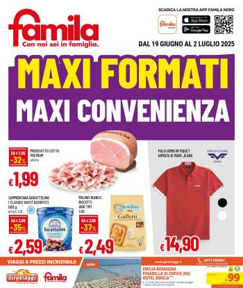 Volantino Famila - 19/6/2025 - 2/7/2025.