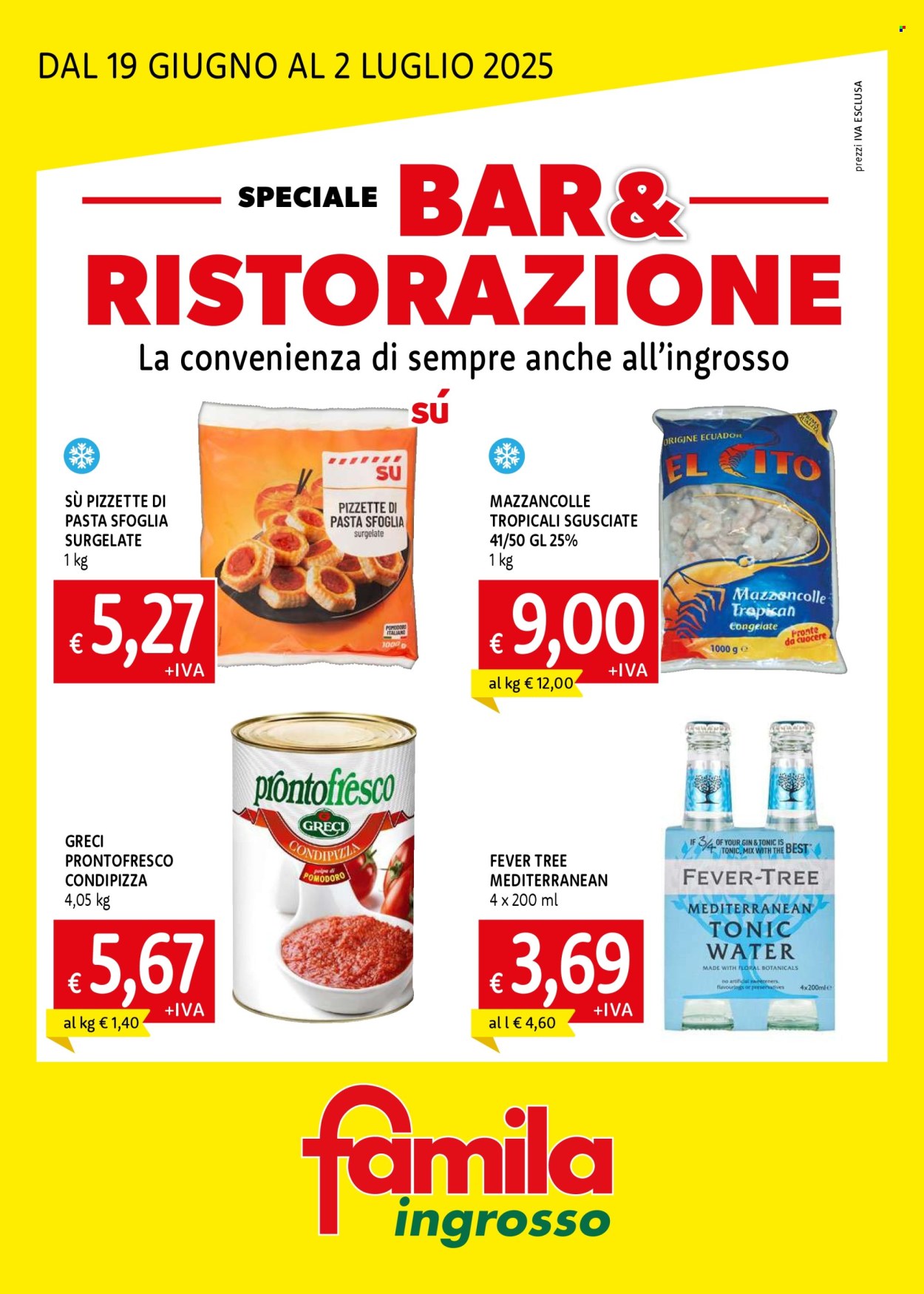 Volantino Famila - 19/6/2025 - 2/7/2025. Pagina 1
