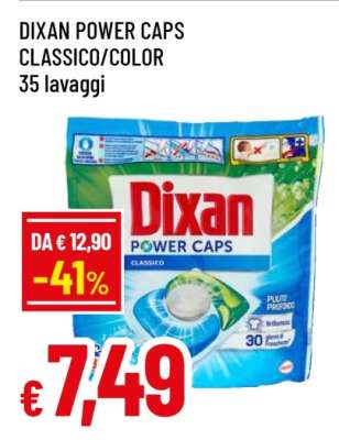 DIXAN POWER CAPS CLASSICO/COLOR