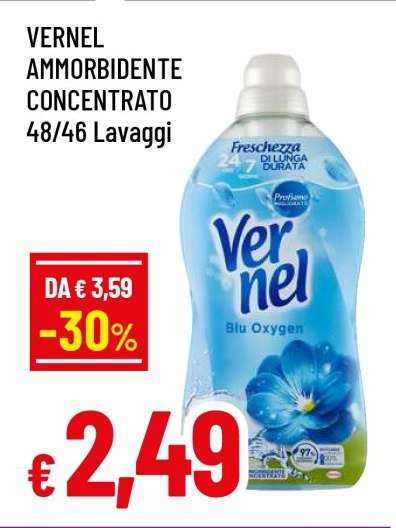 VERNEL AMMORBIDENTE CONCENTRATO 48/46 Lavaggi