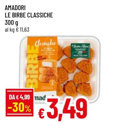 AMADORI LE BIRBE CLASSICHE