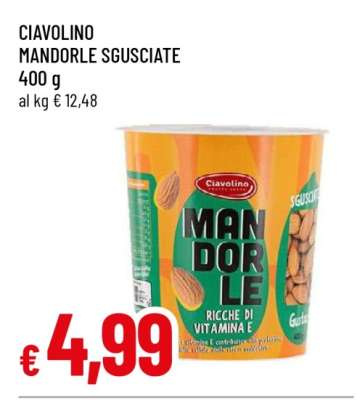 CIAVOLINO MANDORLE SGUSCIATE