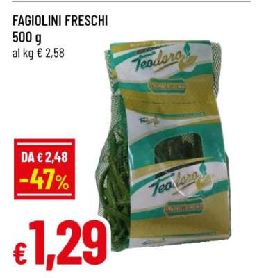 FAGIOLINI FRESCHI