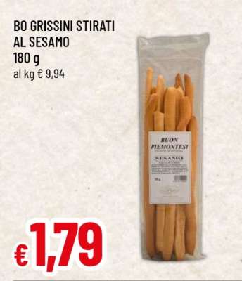 BO GRISSINI STIRATI AL SESAMO