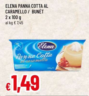 ELENA PANNA COTTA AL CARAMELLO / BUNET