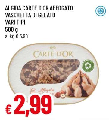 ALGIDA Carte d'Or Affogato