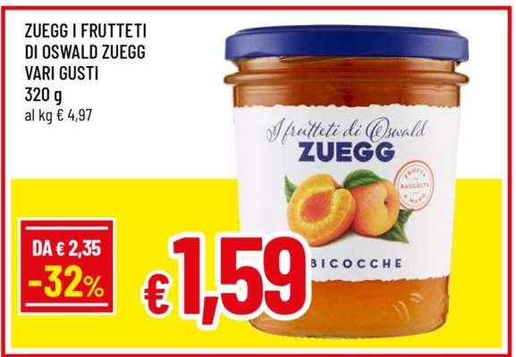 ZUEGG I FRUTTETI DI OSWALD ZUEGG VARI GUSTI