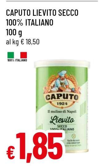 CAPUTO LIEVITO SECCO