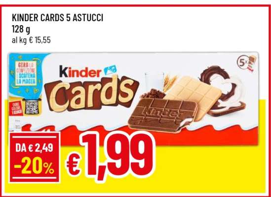 KINDER CARDS 5 ASTUCCI