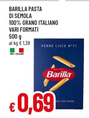 BARILLA PASTA DI SEMOLA